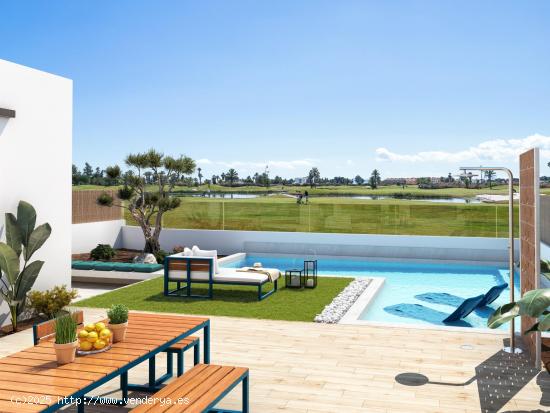 VILLA DE LUJO CON VISTAS AL GOLF Y AL MAR - MURCIA