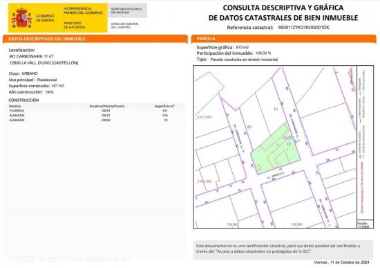 Se Vende en La Vall d'Uixo - CASTELLON