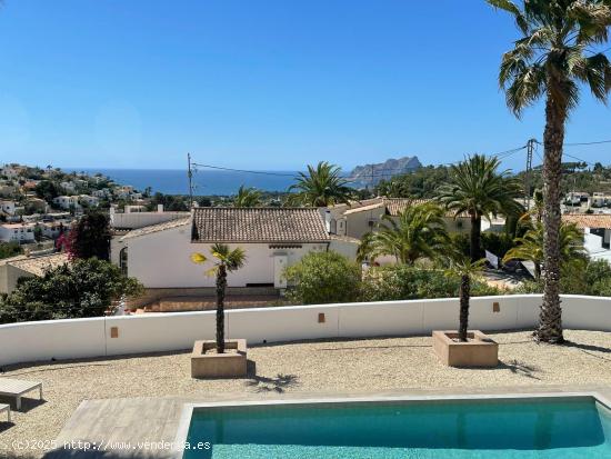 Benissa- Montemar Se vende villa de estilo ibicenco y vistas al mar - ALICANTE