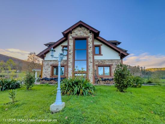 Exclusivo Chalet de Estilo Tudor en Santibáñez, Cabezón de la Sal, Cantabria - CANTABRIA