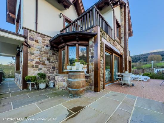 Exclusivo Chalet de Estilo Tudor en Santibáñez, Cabezón de la Sal, Cantabria - CANTABRIA