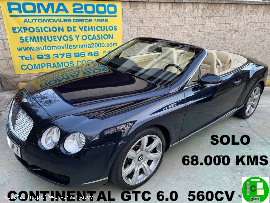  Bentley Continental GTC 6.0 560 CV - Barcelona 