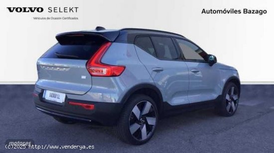 Volvo XC40 Recharge Plus, Single Extended Range, Electrico de 2023 con 240 Km por 37.000 EUR. en Sal