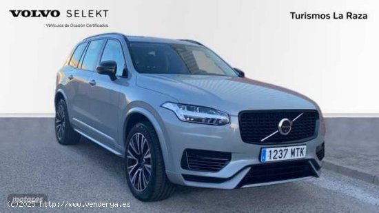 Volvo XC 90 TODOTERRENO 2.0 T8 PHEV PLUS DARK RECHARGE AWD AUTOMATICO 455CV 5P 7 PLAZAS de 2024 con 