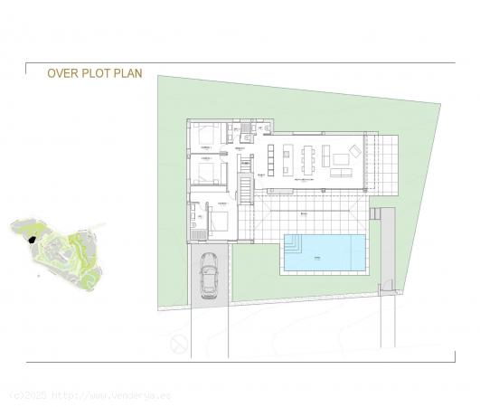 EXCLUSIVA VILLA INDEPENDIENTE DE 3 DORM. CON PISCINA PRIVADA Y SÓTANO EN RESORT GOLF LAS COLINAS. -