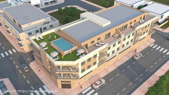  Proxima construcción, vivienda con 3 dormitorios, con 16 metros de terraza - MURCIA 