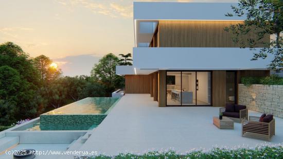 OBRA NUEVA Villa de lujo en Altea - www.inmobiliarialesdunes.com - ALICANTE