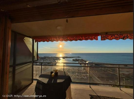 ALQUILER DE MARAVILLOSA VIVIENDA CON VISTAS ESPECTACULAR AL MAR ZONA CAMPELLO PLAYA - ALICANTE