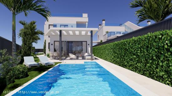  Villas de Lujo en Primera Línea de Playa con Piscina Privada - MURCIA 