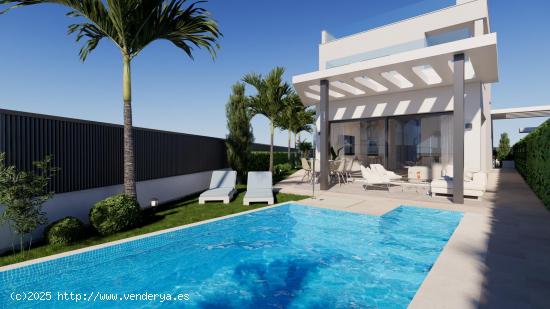 Villas de Lujo en Primera Línea de Playa con Piscina Privada - MURCIA