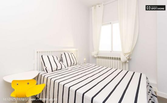  Acogedora habitación con aire acondicionado en un apartamento de 6 dormitorios, Salamanca - MADRID 