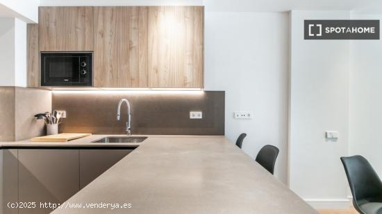 Amplio y moderno apartamento amueblado y equipado en Comte d'Urgell - BARCELONA