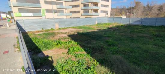 VENTA SOLAR URBANO EN SECTOR CANAL, SANT JOAN DE VILATORRADA - BARCELONA