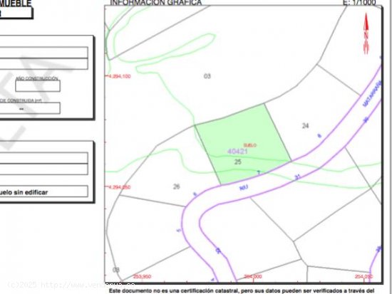 Parcela en venta en Jávea (Alicante)