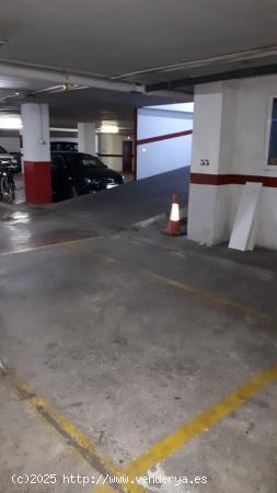 VENTA DE 2 PLAZAS DE GARAJE EN ZONA EXPOSICIO - VALENCIA