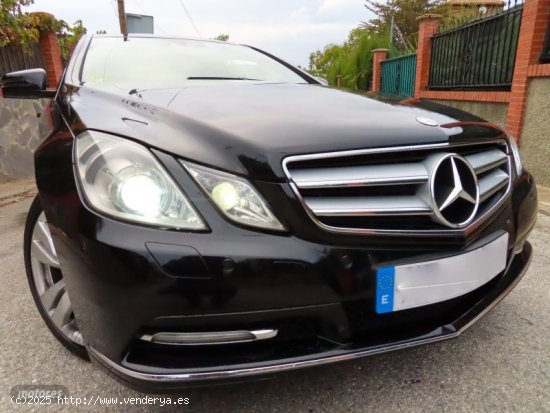 Mercedes Clase E COUPE 220D AVANTGARDE-PIEL-BIXENON LEDS-NAVI-PARK de 2012 con 302.000 Km por 8.500 