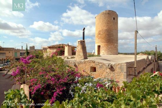 SE VENDE PRECIOSA CASA MOLINO CON PISCINA EN SANTANYI, MALLORCA - BALEARES