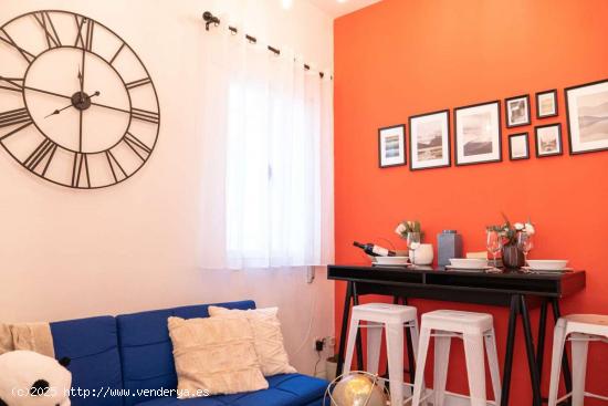  Apartamento entero de 1 habitaciones en Madrid - MADRID 