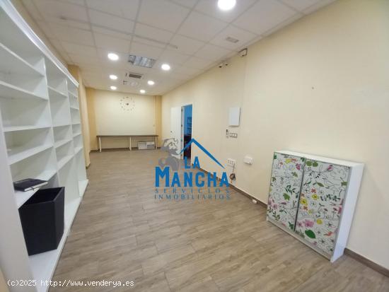 INMOBILIARIA LA MANCHA ALQUILA LOCAL COMERCIAL EN BARRIO SAN PABLO - ALBACETE