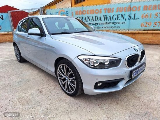 BMW Serie 1 116 I  GPS Piel  de 2017 con 110.000 Km por 14.900 EUR. en Granada