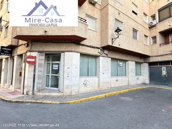  SE VENDE LOCAL EN ASPE, POSIBILIDAD DE VIVIENDA 4 PERSIANAS A LA CALLE - ALICANTE 