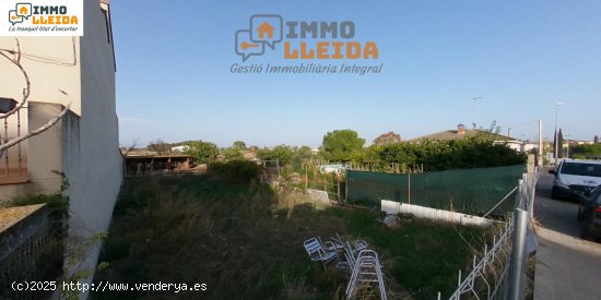 Suelo urbano en venta  en Rossello - Lleida