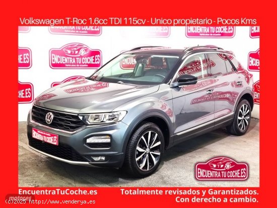  Volkswagen T-Roc Advance Style 1.6 TDI 115cv de 2021 con 85.756 Km por 21.500 EUR. en Tarragona 