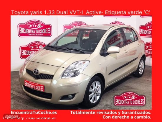  Toyota Yaris 1.3 VVT-i Active 100cv de 2010 con 105.986 Km por 7.990 EUR. en Tarragona 