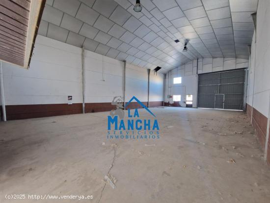  INMOBILIARIA LA MANCHA VENDE NAVE INDUSTRIAL EN POLIGONO INSDUSTRIAL ROMICA - ALBACETE 