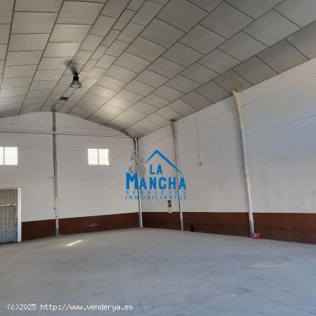 INMOBILIARIA LA MANCHA VENDE NAVE INDUSTRIAL EN POLIGONO INSDUSTRIAL ROMICA - ALBACETE