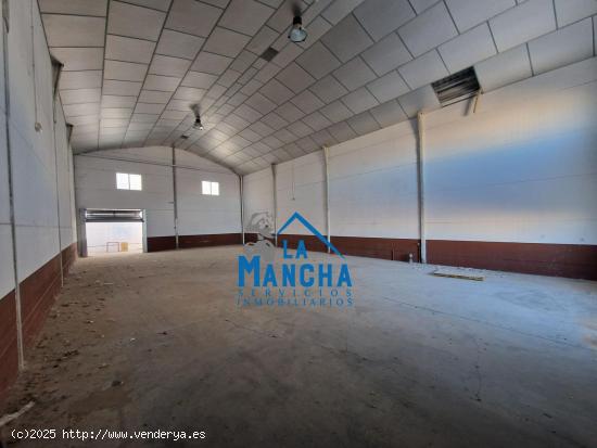 INMOBILIARIA LA MANCHA VENDE NAVE INDUSTRIAL EN POLIGONO INSDUSTRIAL ROMICA - ALBACETE