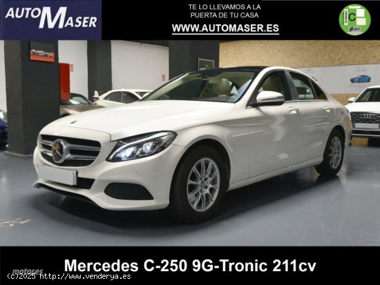  Mercedes Clase C C 250 Avantgarde 155 kW (211 CV) de 2017 con 27.000 Km por 28.900 EUR. en Madrid 