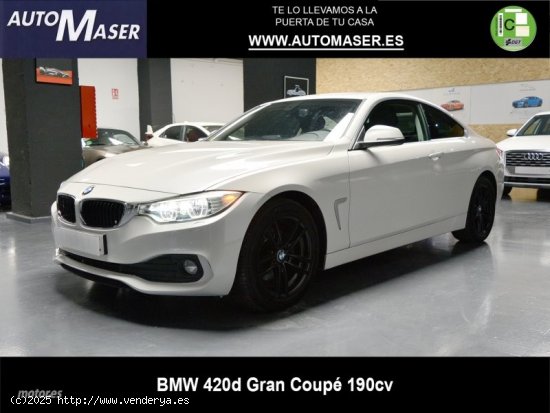  BMW Serie 4 420d Coupe de 2017 con 150.000 Km por 20.500 EUR. en Madrid 