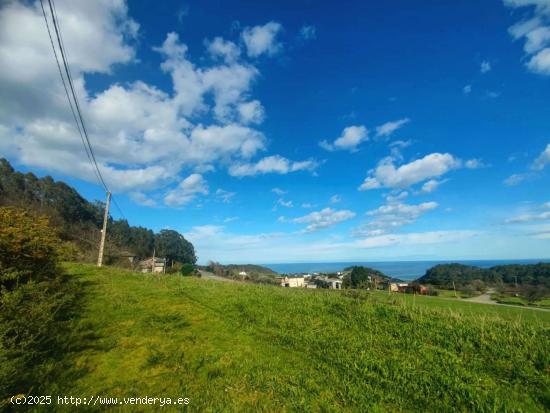 TERRENO CON VISTAS AL MAR EN SABUGO (OTUR) - ASTURIAS