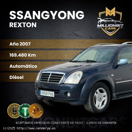  SsangYong Rexton 270XVT LIMITED AUTO - Malaga 