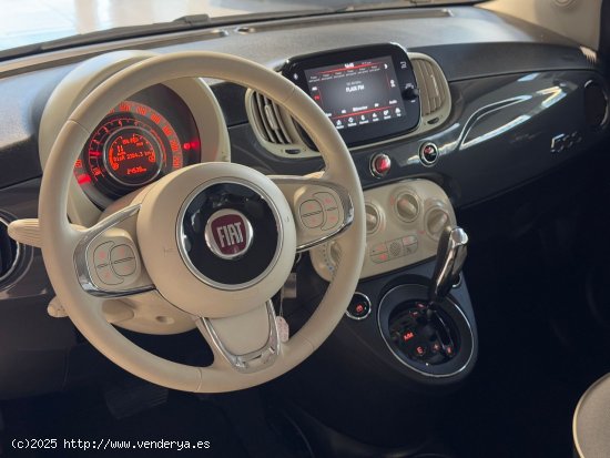 Fiat 500 Lounge Automático 1.2i 69CV.- 