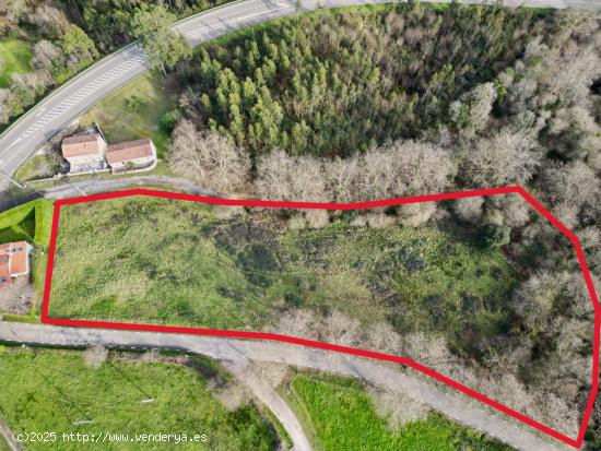 TERRENO RÚSTICO EDIFICABLE CON BONITAS VISTAS EN RUILOBA - CANTABRIA