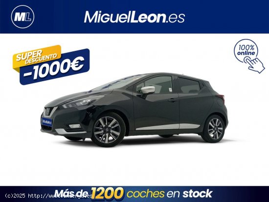  Nissan Micra IG-T 68 kW (92 CV) E6D-F N-Design Black - Telde 