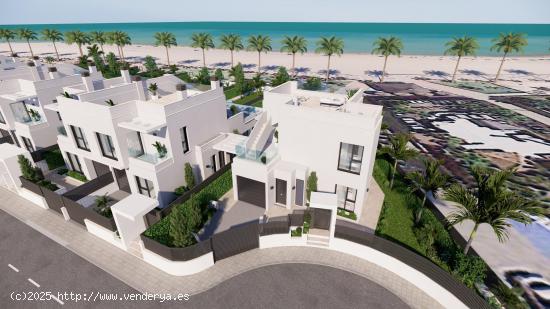 Villas de Lujo en Primera Línea de Playa con Piscina Privada - MURCIA