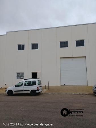  INMOBILIARIA TEJARES VENDE NAVE INDUSTRIAL EN LOS MOLINOS, CHINCHILLA DE MONTE-ARAGÓN - ALBACETE 