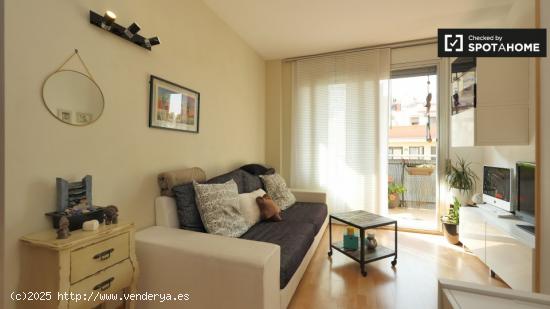 Acogedor apartamento de 1 dormitorio en alquiler en Horta-Guinardó - BARCELONA