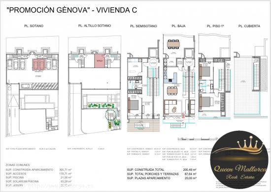 PROMOCIÓN GÈNOVA -SOLAR con LICENCIA + Proyecto + Tríplex - BALEARES