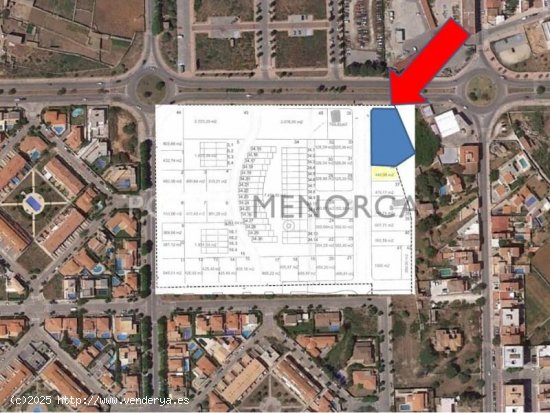  Parcela en venta en Mahón (Baleares) 