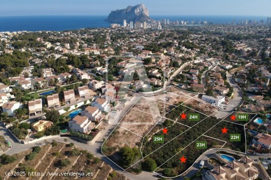  Solar en venta en Calpe (Alicante) 