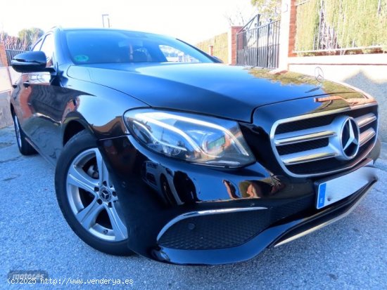  Mercedes Clase E 220D AVANTGARDE K-NAVI-PARKTRONIC CAM TV-9G AUT-PIEL de 2018 con 490.000 Km por 14. 