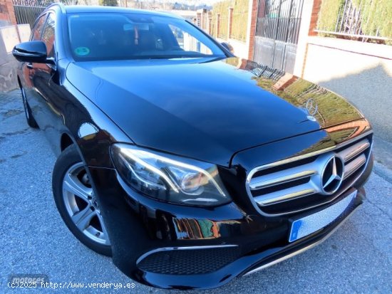 Mercedes Clase E 220D AVANTGARDE K-NAVI-PARKTRONIC CAM TV-9G AUT-PIEL de 2018 con 490.000 Km por 14.