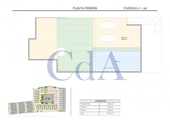 Bungalow en venta en Finestrat (Alicante)