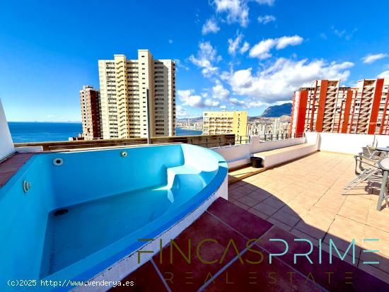  APARTAMENTO DE 2 HAB CON JACUZZI PRIVADO Y TERRAZA CON VISTAS AL MAR - ALICANTE 