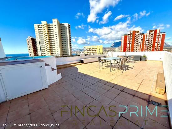 APARTAMENTO DE 2 HAB CON JACUZZI PRIVADO Y TERRAZA CON VISTAS AL MAR - ALICANTE