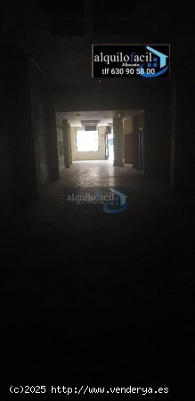 SE ALQUILA LOCAL EN PASEO DE LA CUBA/ 280 METROS/ 1000 €